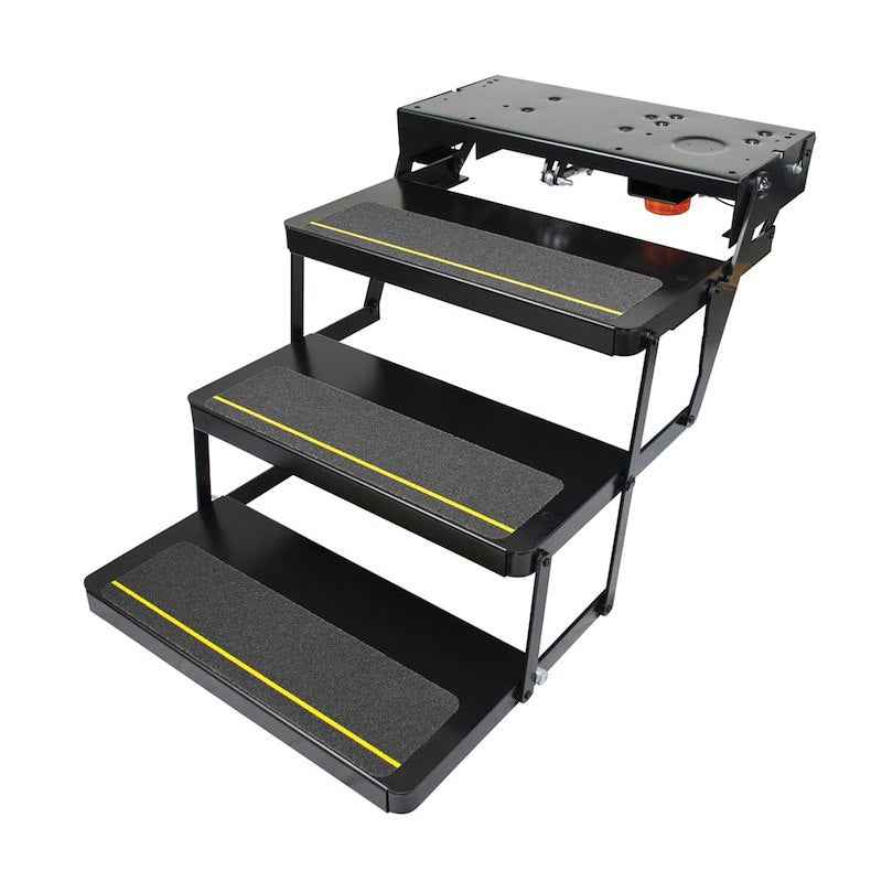 Lippert Components 3658373 Lippert Kwikee Series 25 Triple Electric RV Entry Step, Part # – image 1