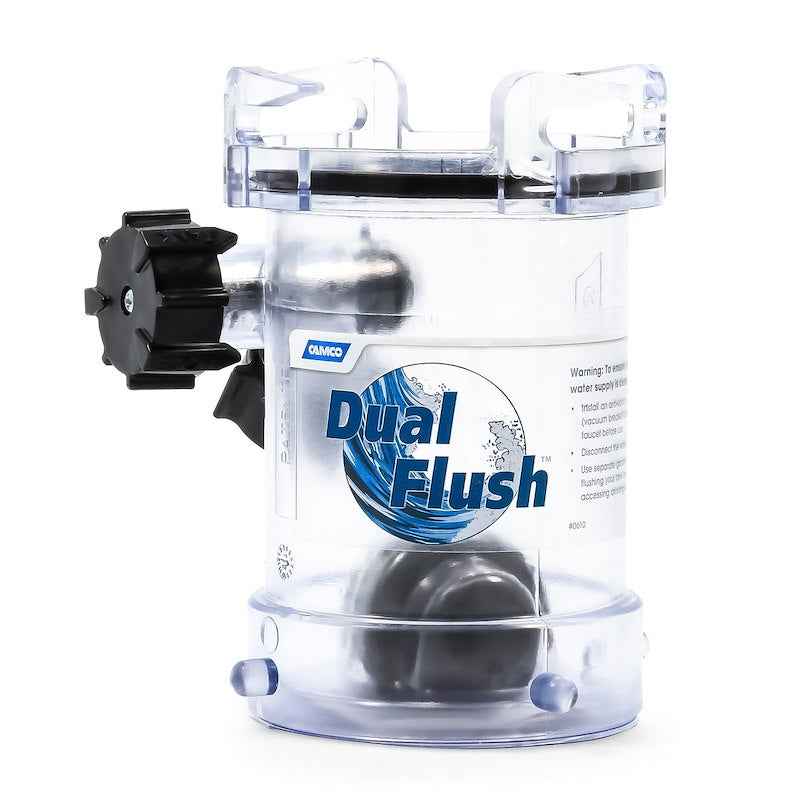 Camco 39072 Dual Flush Sewer Hose Reverse Flush Valve, Black / Gray Tank Rinse – image 4