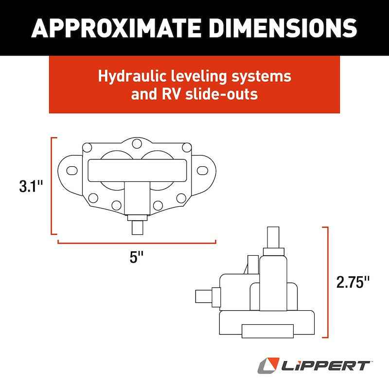 Lippert Components 118246 Hydraulic Solenoid, 12V Replacement for RV Slide Out & Leveling – image 3