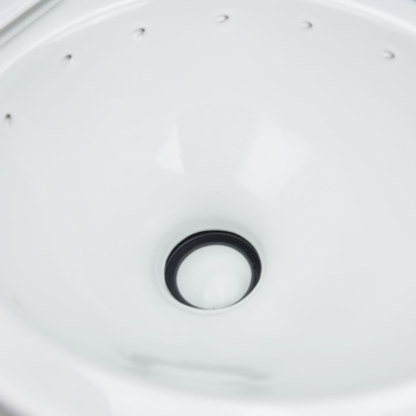Dometic 302310081 310 Series RV Toilet, White, Pedal Flush, 360° Vortex Flush – image 3