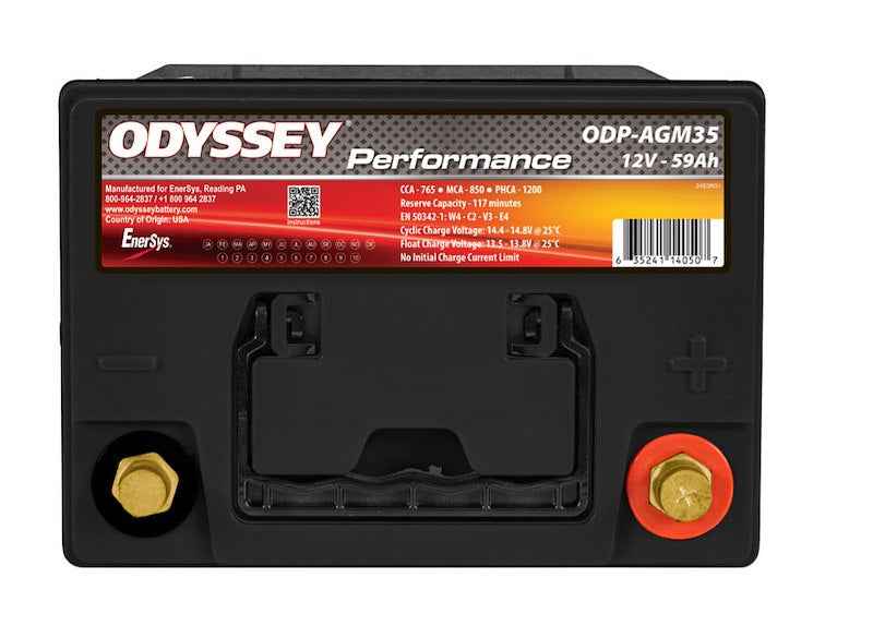Odyssey Battery ODP-AGM35 Marine Deep Cycle Battery Odyssey Group 35 59Ah 765CCA – image 6