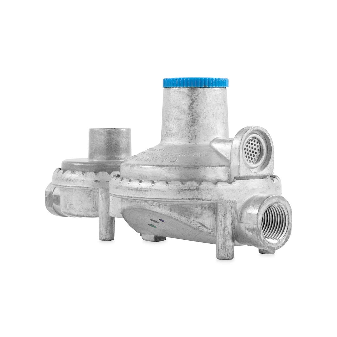 Camco 59313 Two-Stage Propane Regulator - Vertical