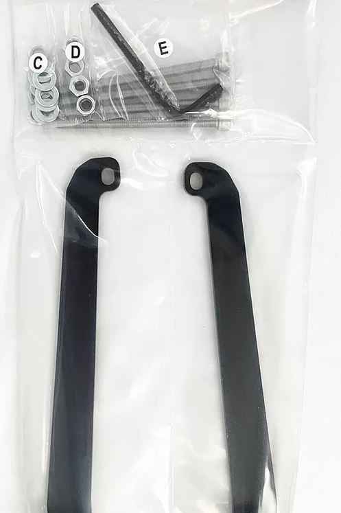 Exposed Rack 8-00-9914 Front Rack Bracket Installation Set