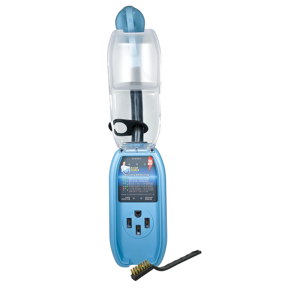 Dicor 50 Amp Portable RV Surge Protector – DP-SP50A-P