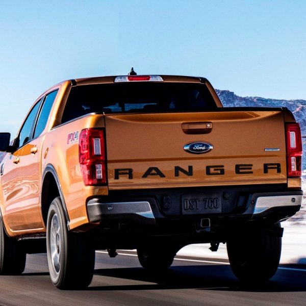 Putco 55554bpfd Ranger Black Platinum Tailgate Letters