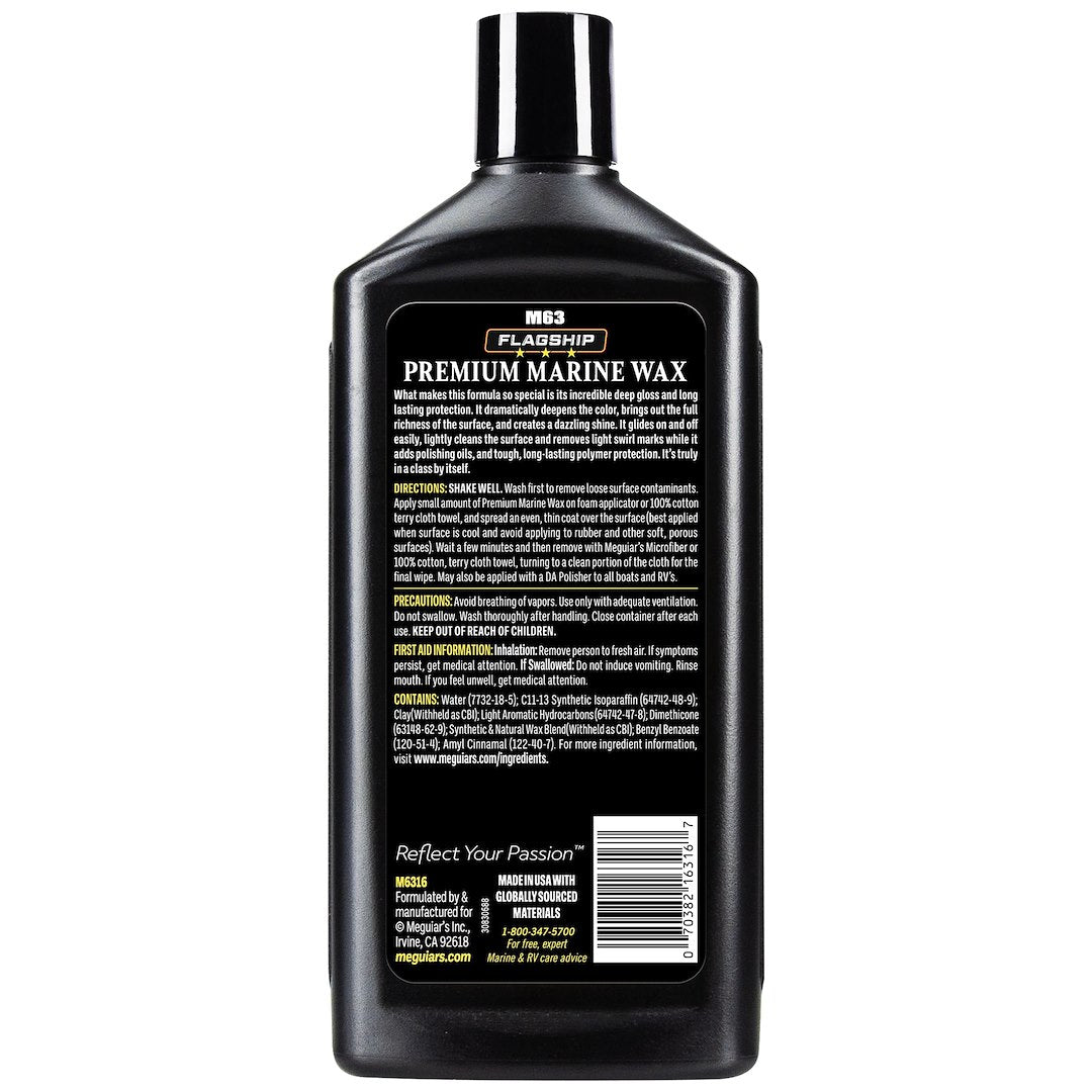 Meguiars M6316 Marine Wax - 16 oz