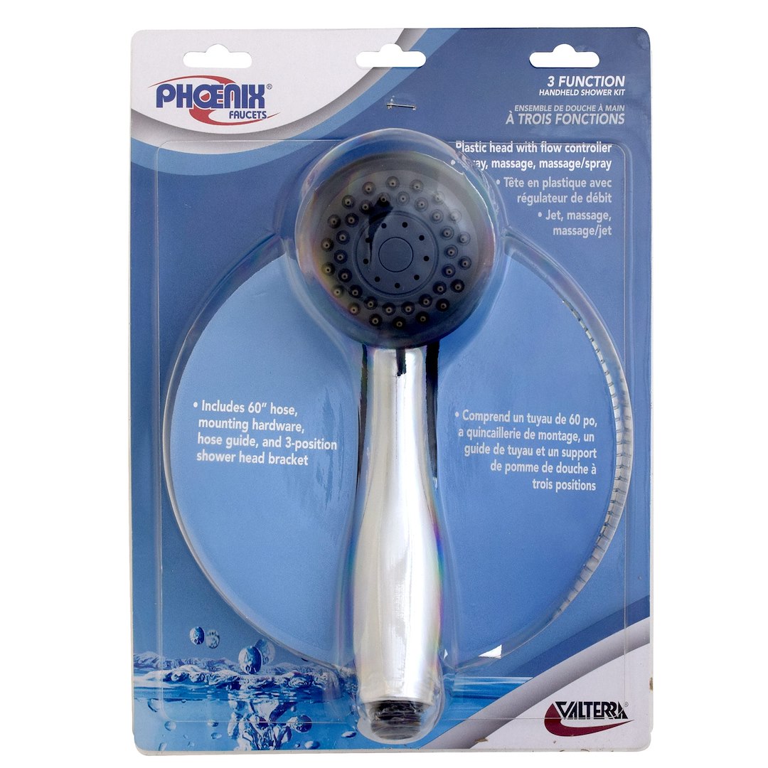 Phoenix Products Handheld Shower Head - Chrome Plated – PF276053