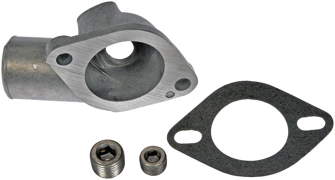Dorman (OE Solutions) 9022009 Silver 15-Degree Thermostat Outlet Housing - image 1