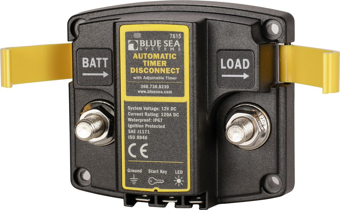 Blue Sea 7615BSS ATD Automatic Timer Disconnect - 120A