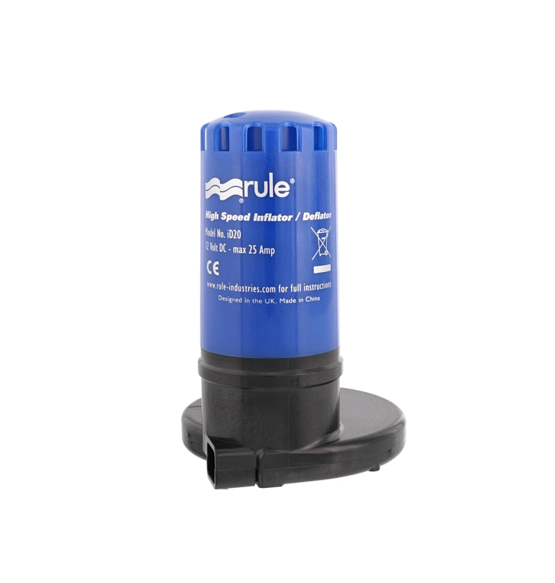 Rule Air Pump - Black/Blue – ID20
