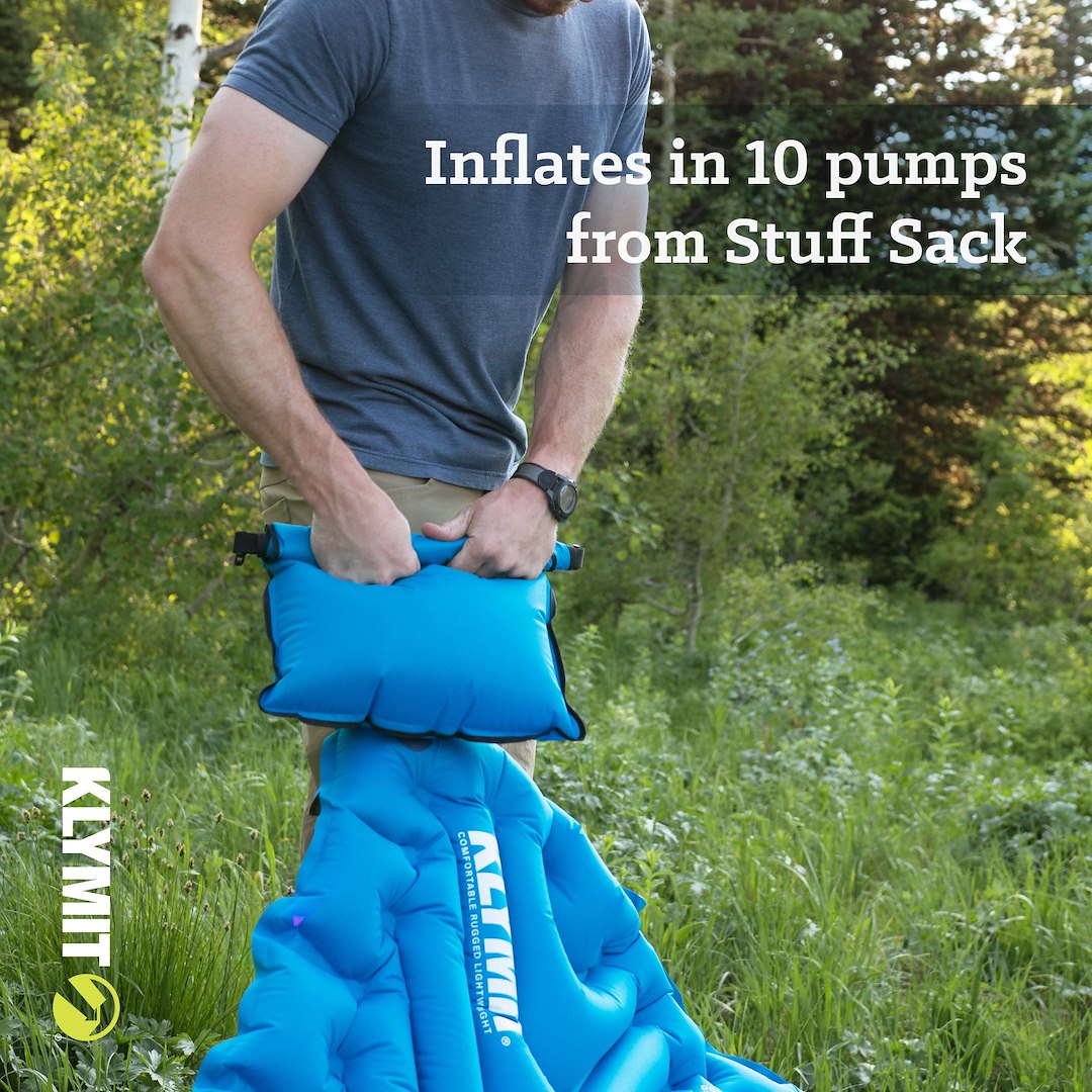 Klymit 06dvbl02e Static-Series Sleeping Pad