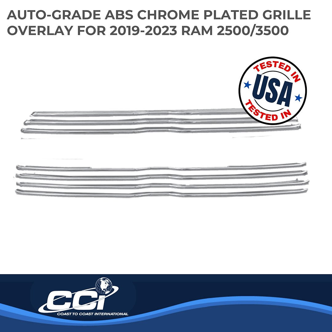 Coast To Coast GI170 Ram 2500 Chrome Bar Grille Trim - image 2