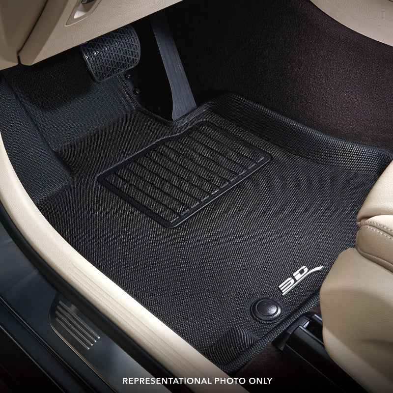 3D Mats L1FR17801509 Super Duty Vinyl-Floor Maxpider 3-Piece Mats
