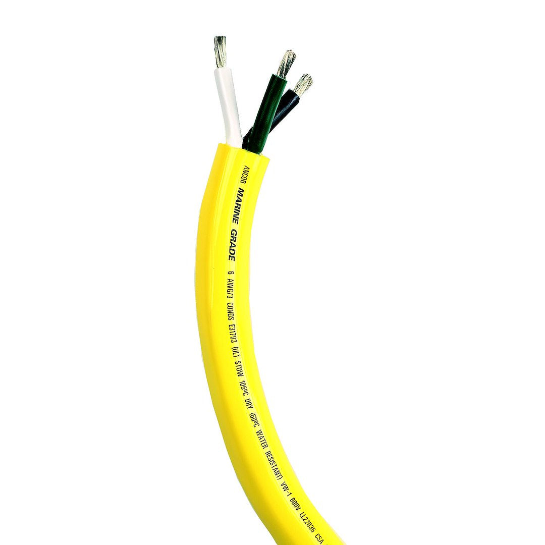 Ancor 153710 Marine Triplex Cable – 10/3 Gauge, 100 ft