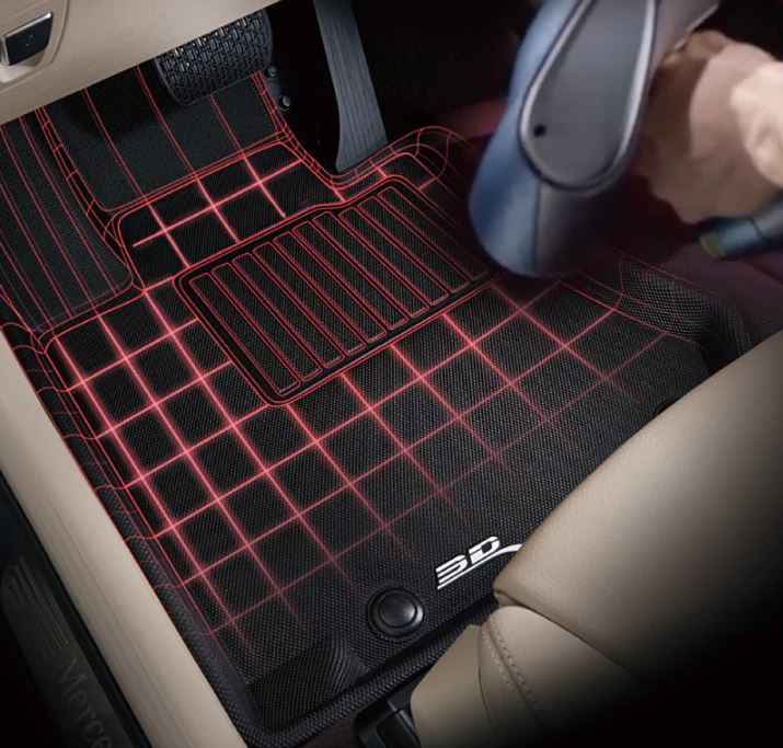 3D Mats A05201509 Telluride KAGU Black 4-Piece Floor Mats - image 4