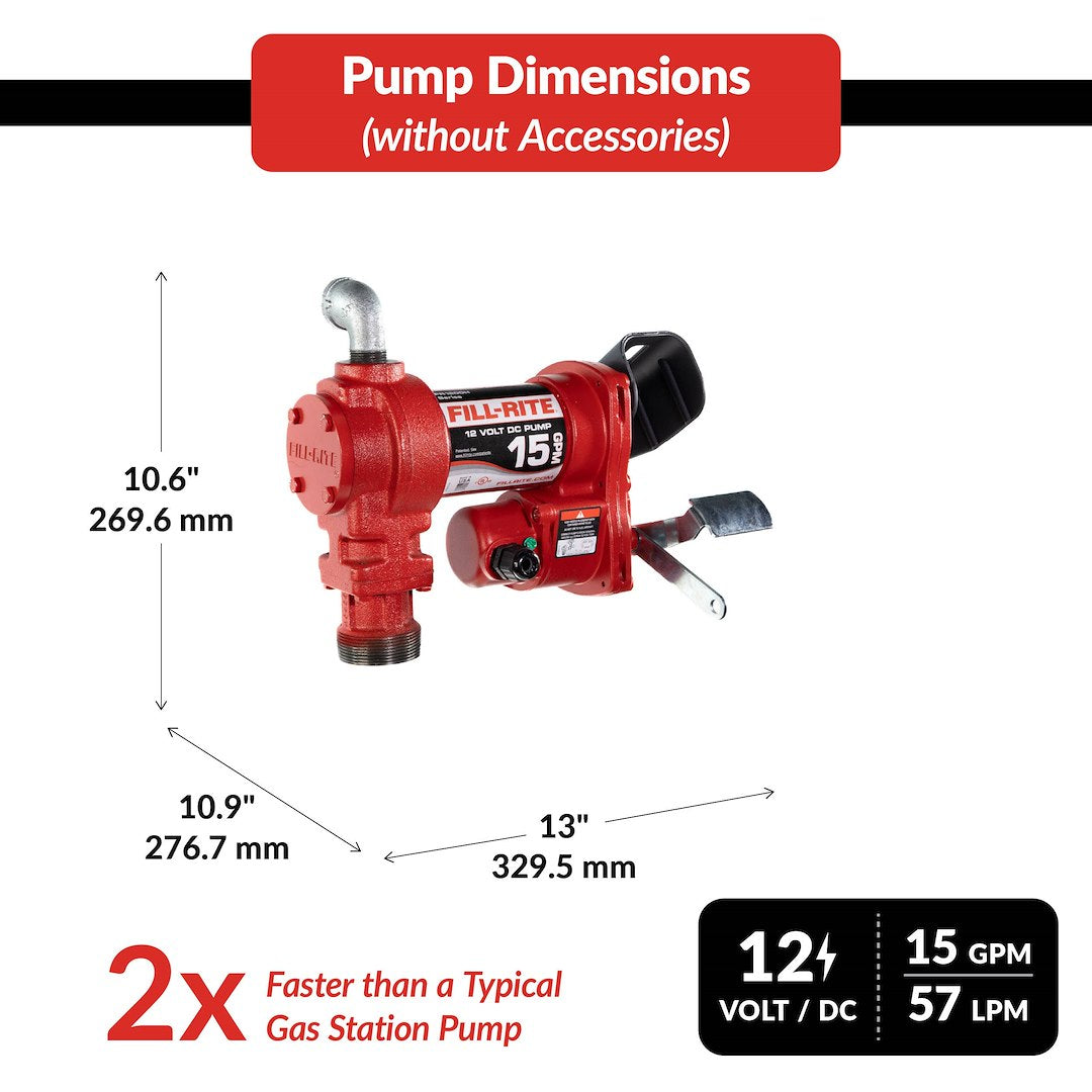 Fill-Rite Fr1210ha Automatic-Nozzle Liquid-Transfer Pump
