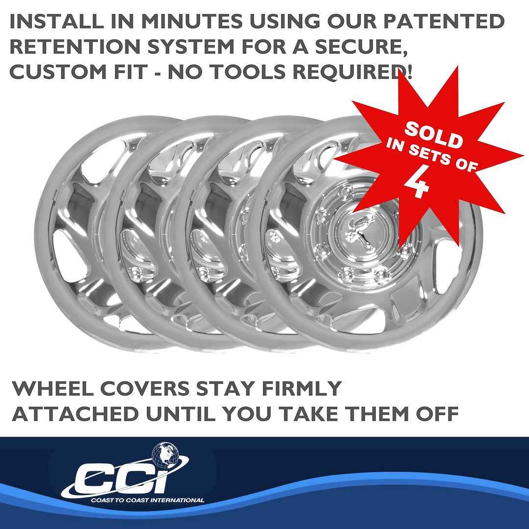 Coast To Coast 13416C Five-Spoke Covers for Steel Wheels