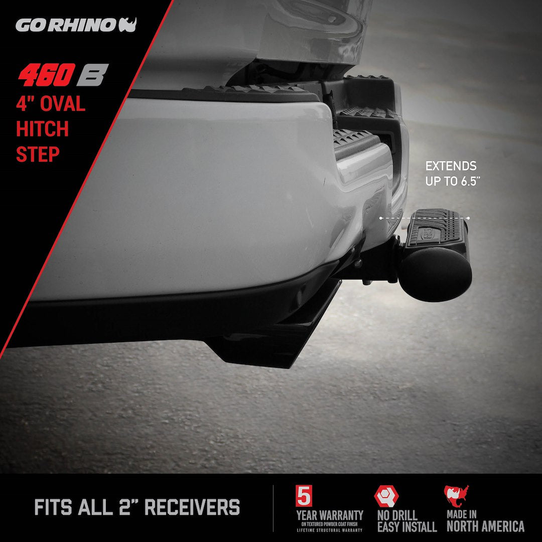 Go Rhino 460B Oval Receiver Entry Step
