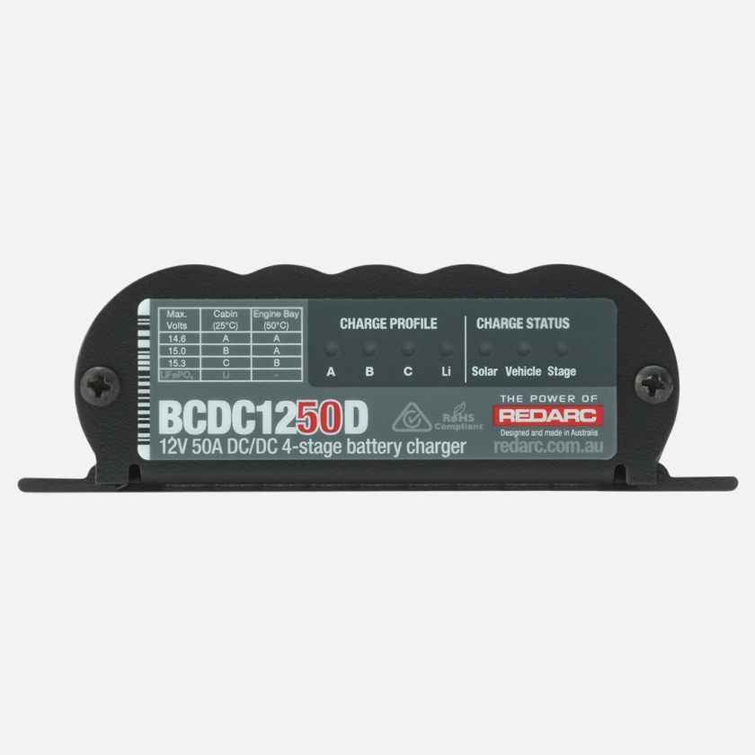 Redarc 12V 50A DC-DC Battery Charger β BCDC1250D