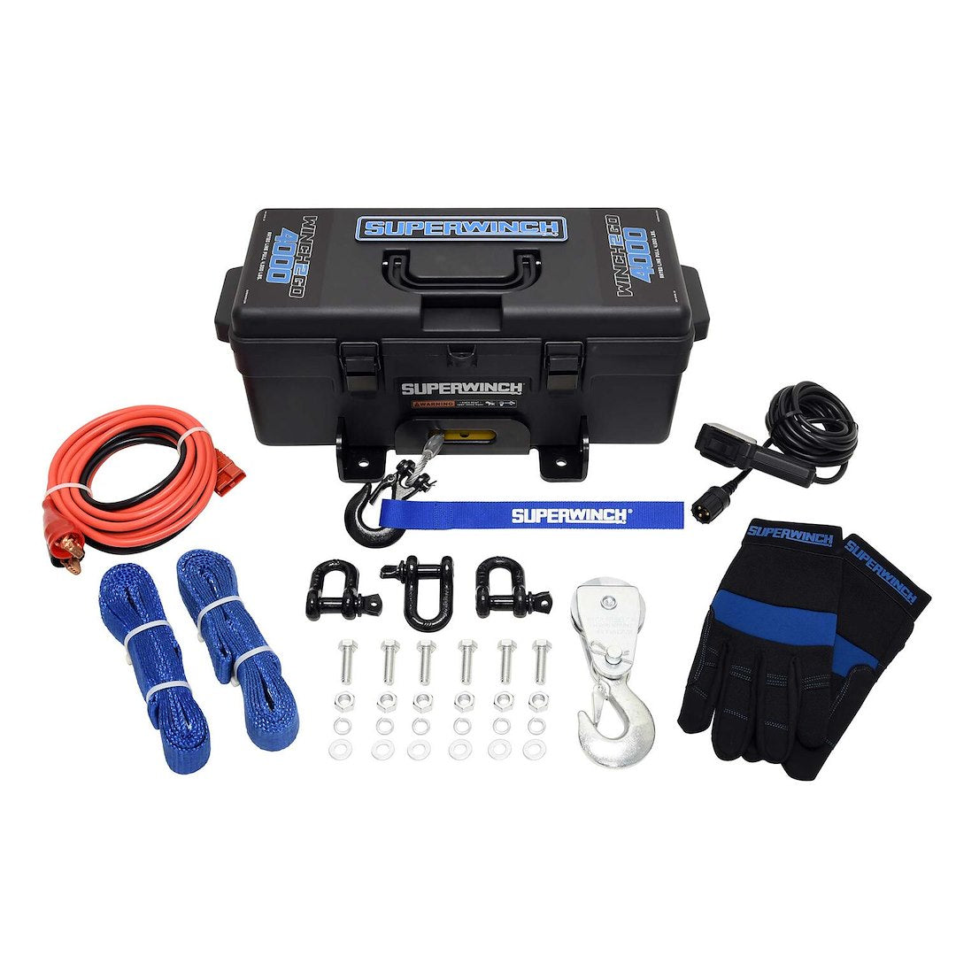 Superwinch 1140222 Winch2Go Planetary Pulling Winch