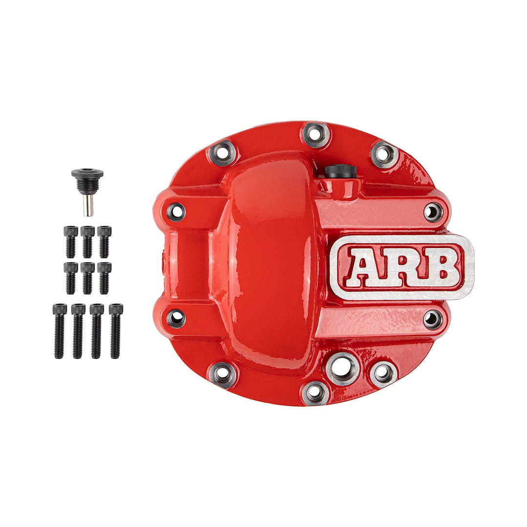 ARB 0750002 Red Dana 30 Ten-Bolt Differential Cover