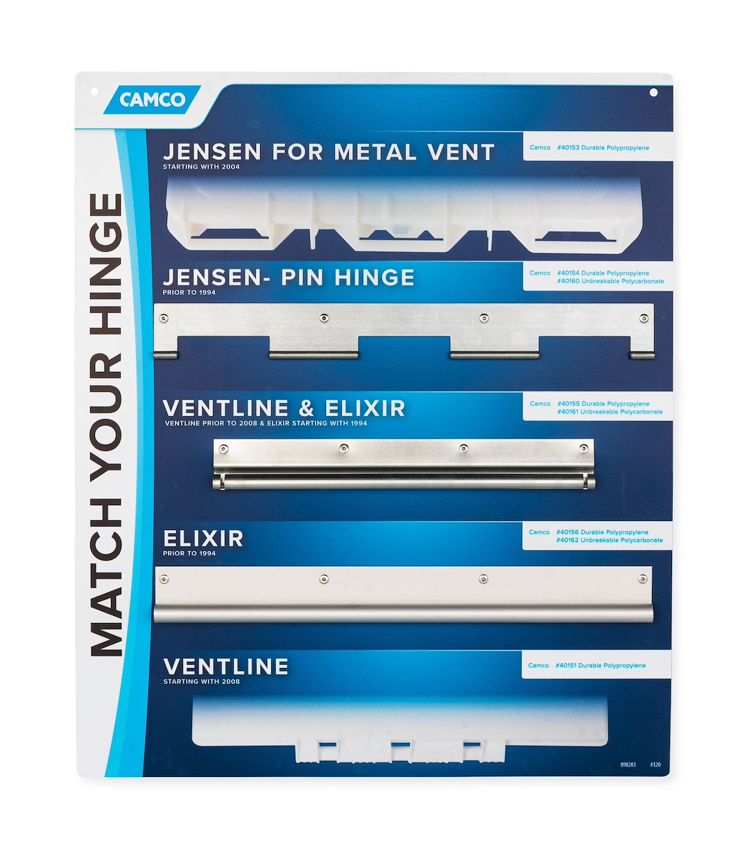 Camco 40176 Roof Vent Lid - image 11