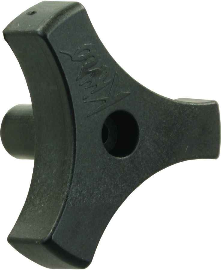 JR Products 20175 Black Triangular Replacement Window Knob
