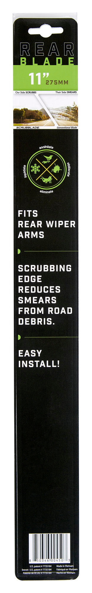 Scrubblade SR0011 Rear Windshield Wiper