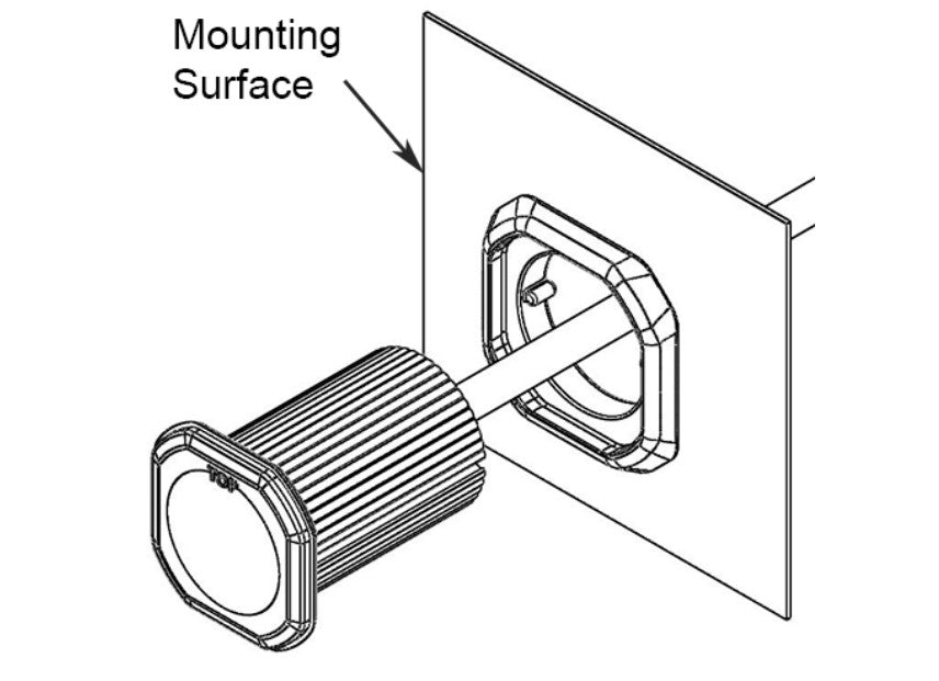 Ecco Elect ED9040AG Hide-A-LED Directional Warning Unit