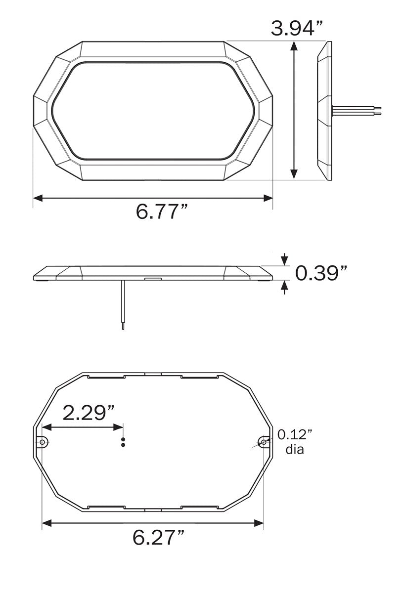 Optronics Dome Light LED - 3.94 in – ILL03CEHB