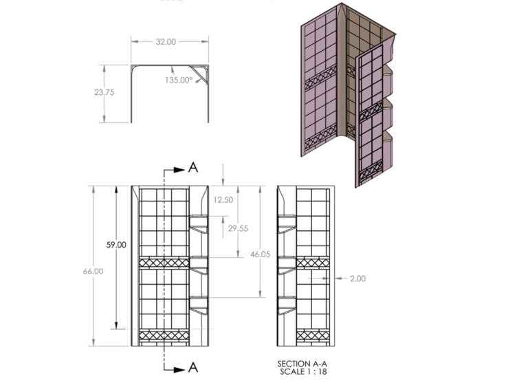 Specialty Recreation SW2432W 24" x 32" x 66" RV Shower Surround – image 2