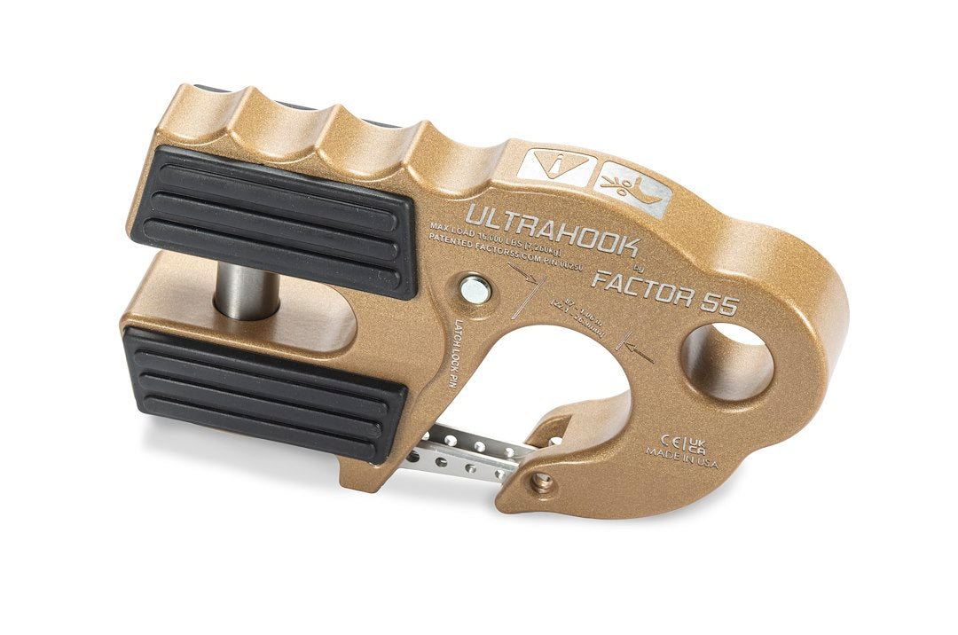 Factor 55 00250-92 Ultrahook Clevis/Shackle-Mount Hook