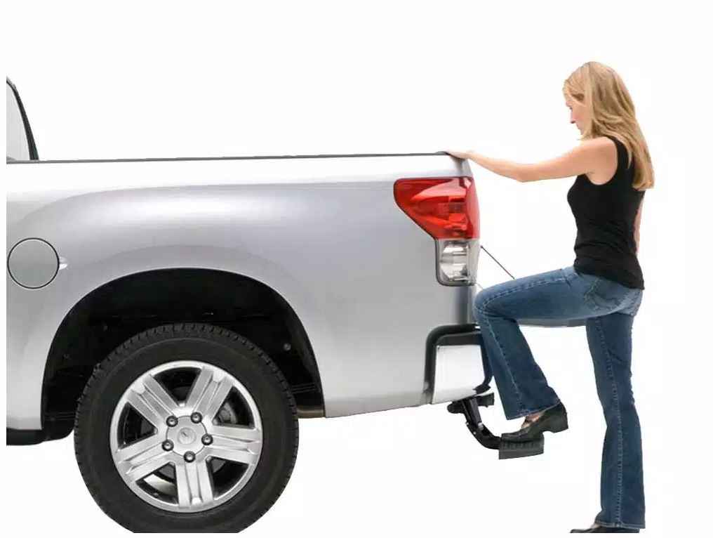 AMP Research 7531601A Tundra Adjustable Frame-Mount BedStep
