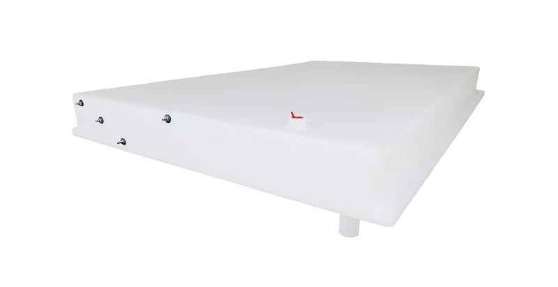 Icon 14095 26 Gallon Fresh Water Tank - White - 51" (W) x 32" (L) x 4-1/2" (H) – image 2