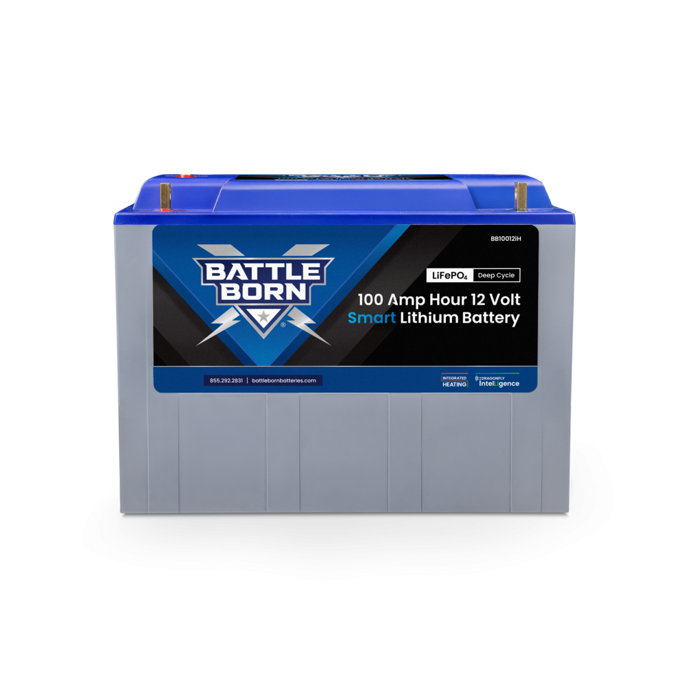 Battle Born Batteries 12V 100Ah Lithium Deep-Cycle Battery – BB10012IH