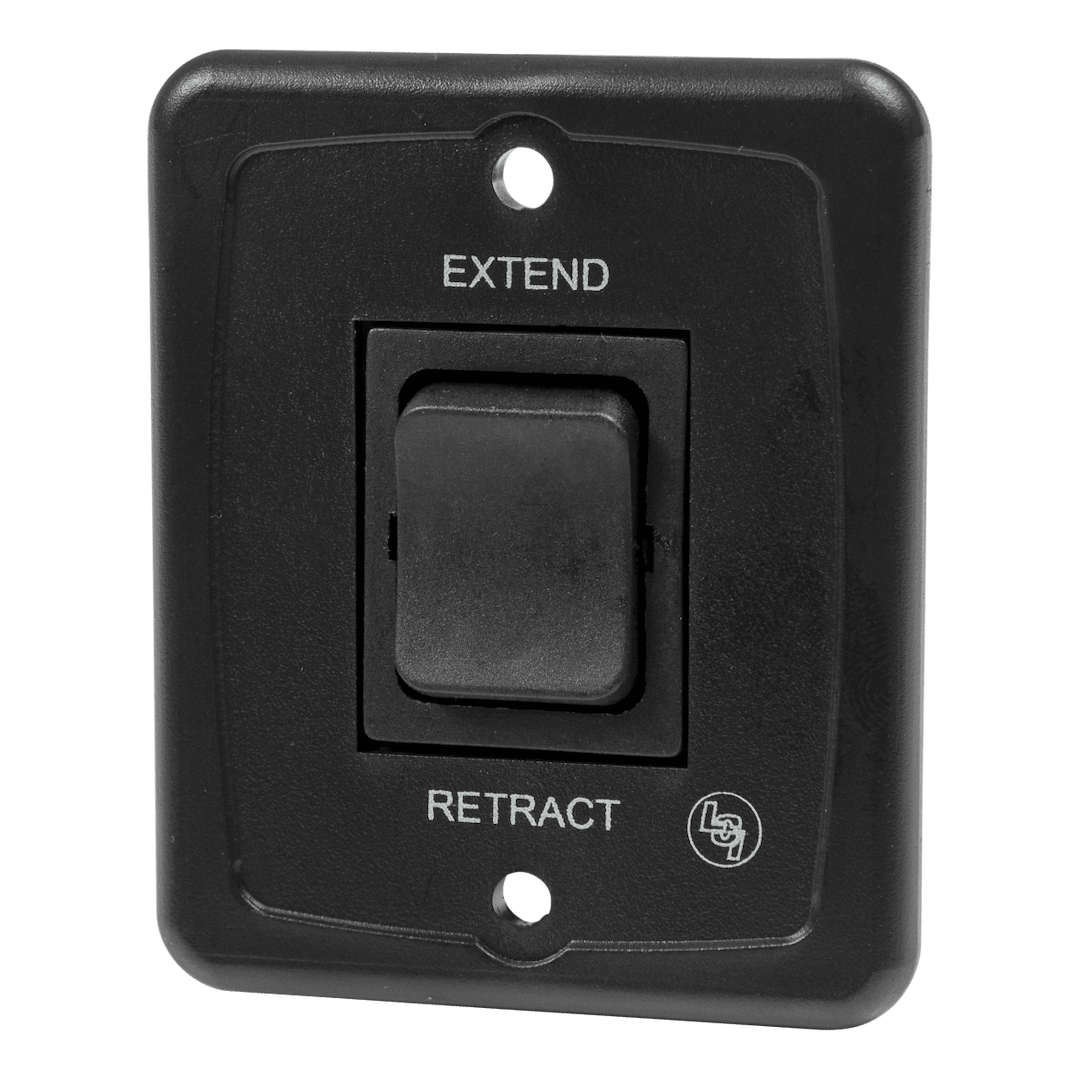 Lippert Components Awning Switch (308474) – Color: Black