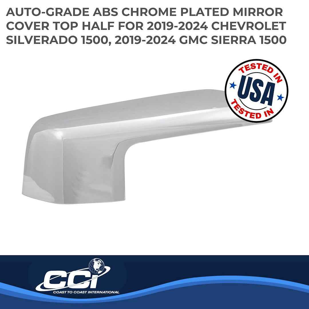 Coast To Coast MC67536R Silverado/Sierra Clip-On Mirror Top Set
