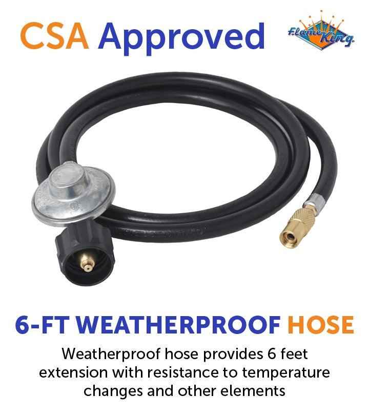 FLAME KING Propane Hose – RDREGHS6FT