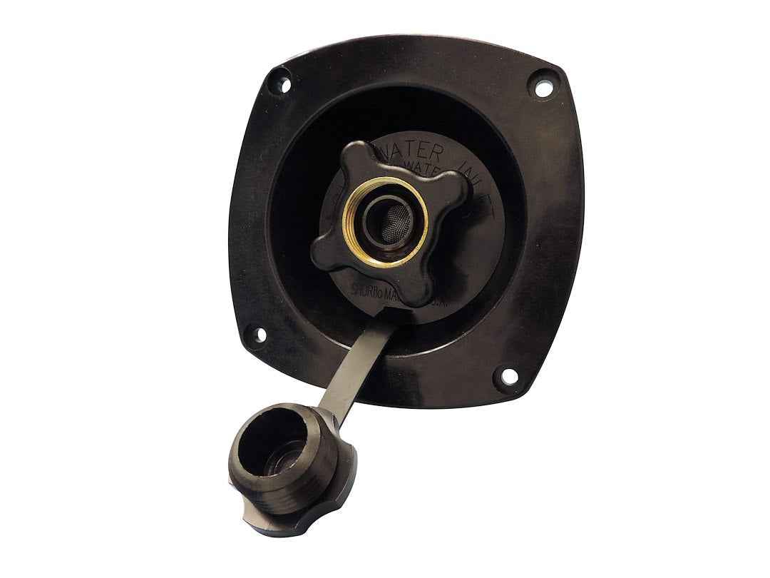 SHURflo Fresh Water Inlet - Black – 183-029-16