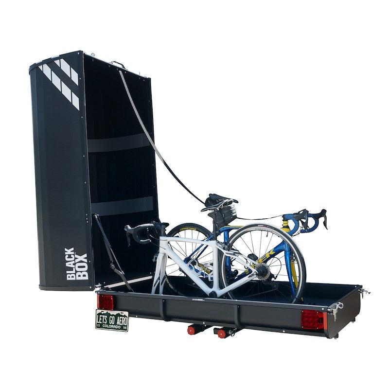 Lets Go Aero H01502 Black Box Hitch Cargo Carrier with Enclosed Storage – image 8