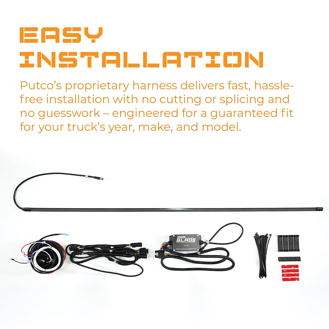 Putco 760060-04 Blade Direct-Fit Tailgate Light Package