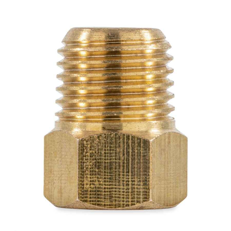 Camco 59954 Brass 1/4-Inch Propane Adapter with Check Valve
