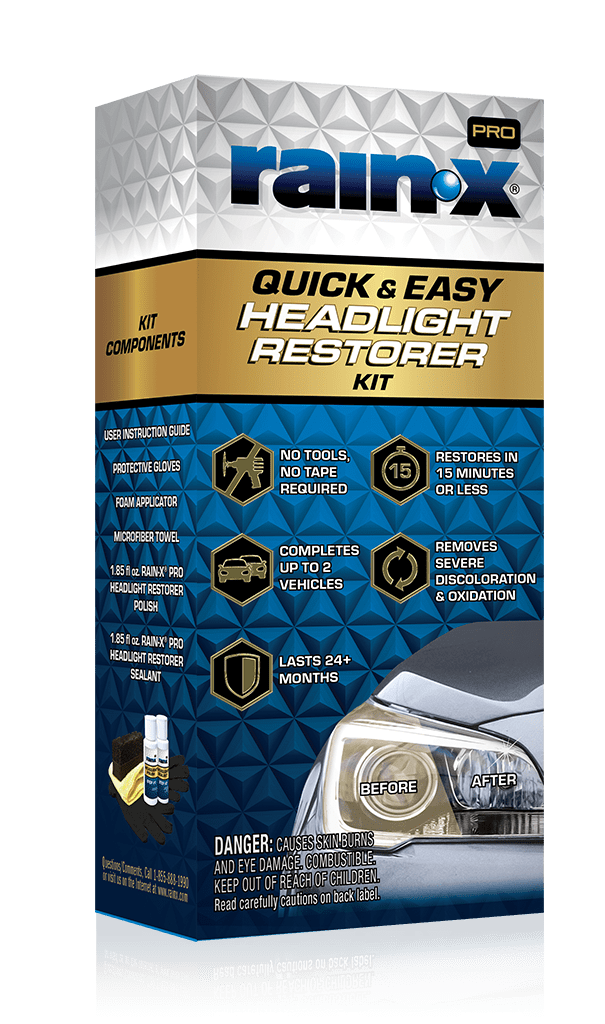 Rain-X 610200 Pro Headlight Restoring Set