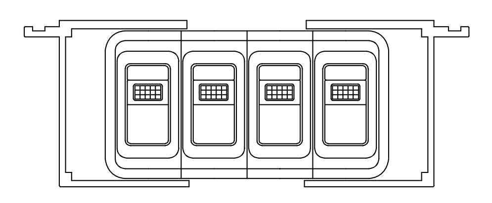 Ecco Elect A9904 Switch-Panel Installation Kit