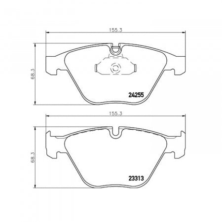 Hella Pagid 355013931 Disc-Brake Pad Set