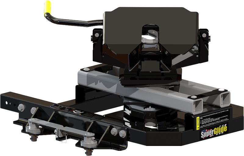 PullRite 2914 SuperGlide 20K Automatic Sliding Fifth Wheel Hitch for Ford – image 1