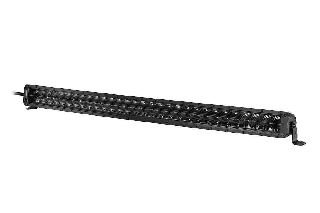 Hella 358197611 Black Magic Tough Curved Two-Row Bar