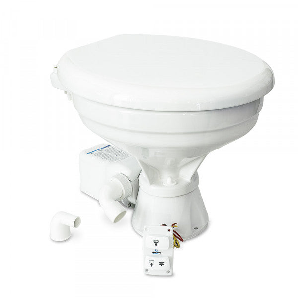 Albin 07-03-012 Silent Comfort Marine Toilet, 12V - image 1