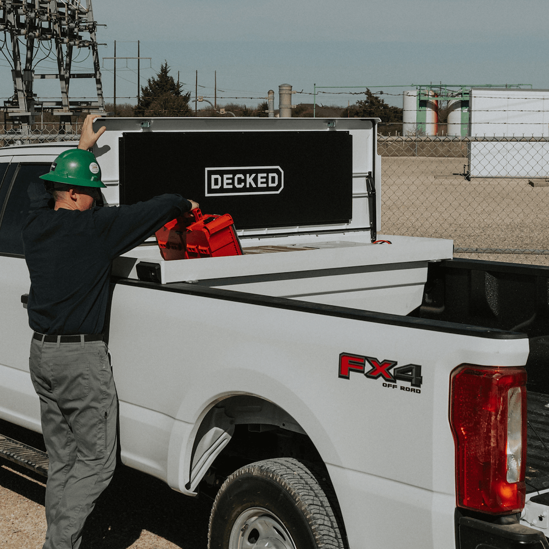 Decked Dtb2-Wht Tool Box 2.0 Crossover Storage