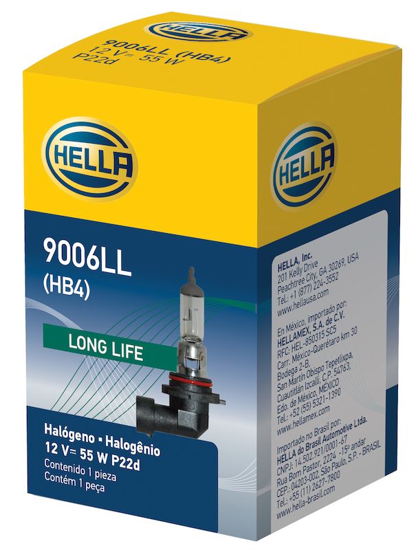 Hella 9006ll Bulb for Headlight Use